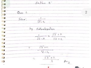 Math Question paper Download Class 9th
