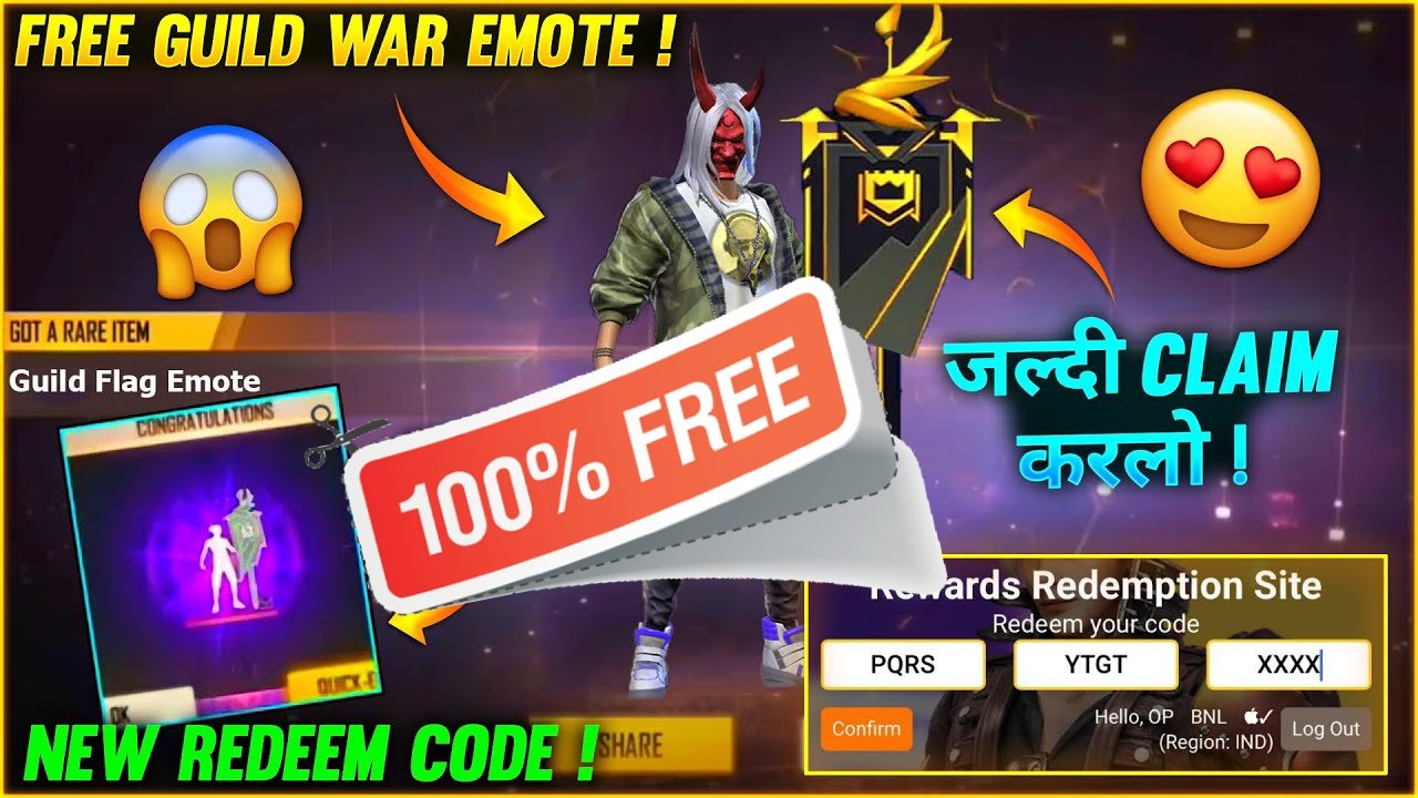 How to Collect and Redeem Emotes in Free Fire