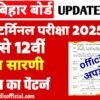 Bihar Board Quarterly Exam date Out 2025-26 : Bihar Board monthly Exam 2025-26 कक्षा 9वीं से कक्षा 12वीं तक देखे यहाँ से समय सरणी